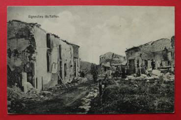 Postcard PC 1915 Vigneulles WWI  France